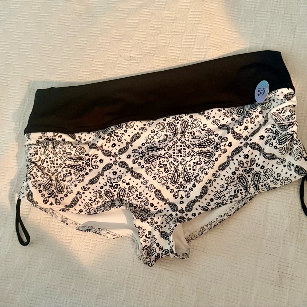 Victoria's Secret Black and White Athletic Shorts